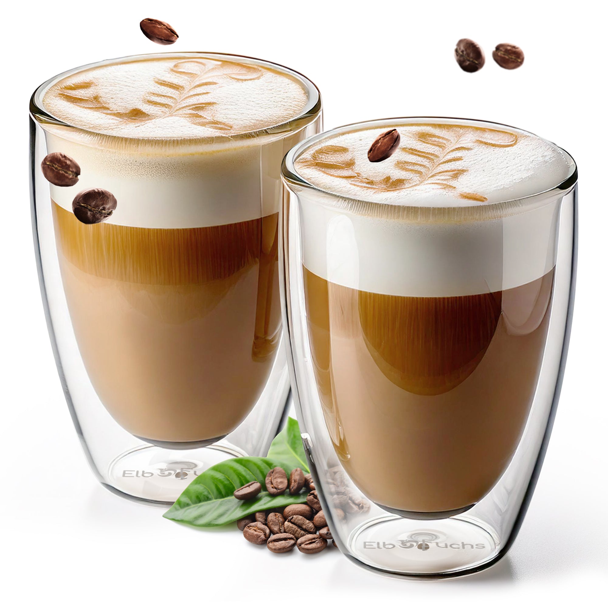 Latte Macchiato Glaeser Doppelwandig