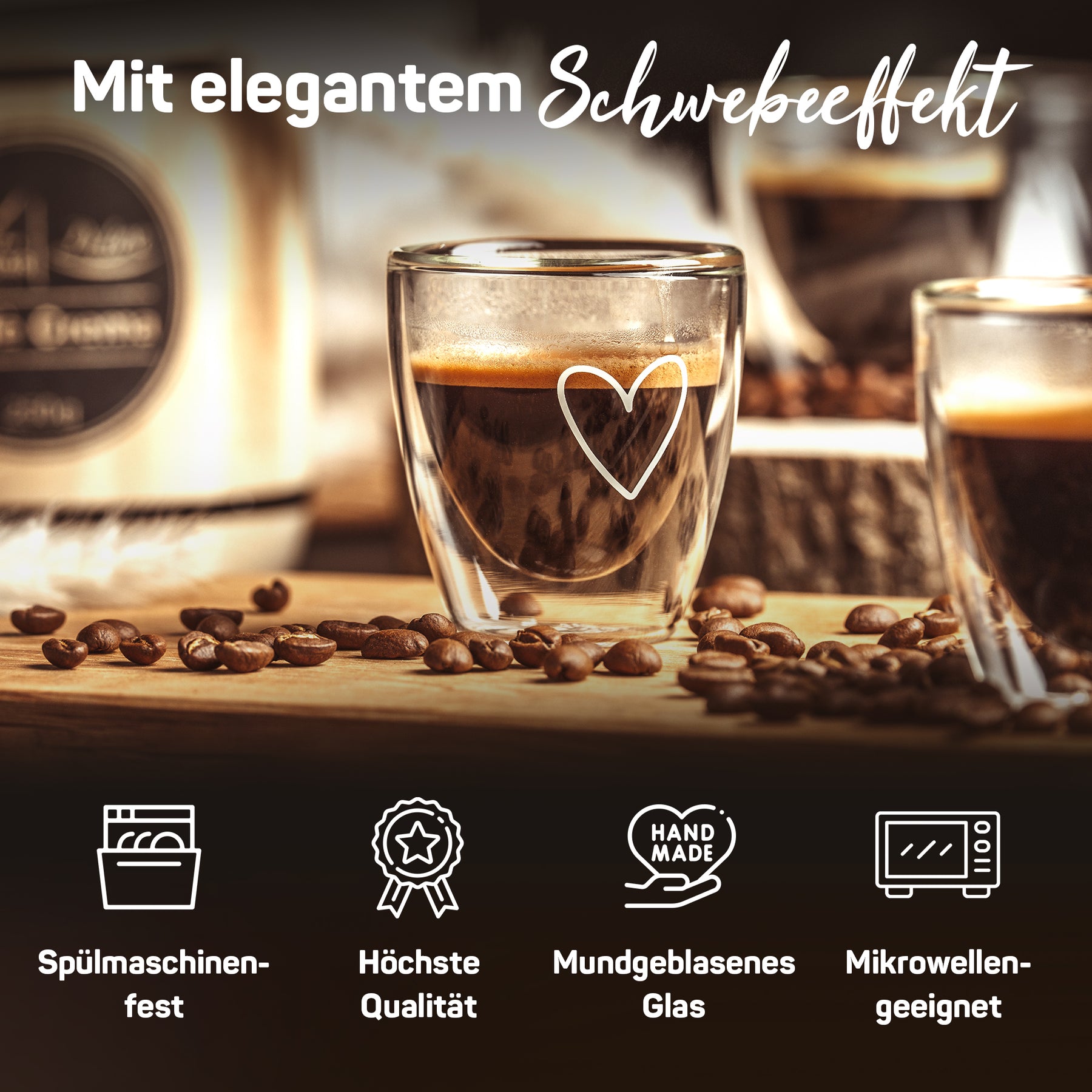espressotassen espresso tassen set espresso gläser espressotassen glas doppelwandig espressotasse espresso glas espresso cup espresso glas doppelwandig thermogläser doppelwandige gläser cortado gläser 80ml 100ml elbfuchs paris