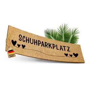 Schuhparkplatz Kokos 100x35cm