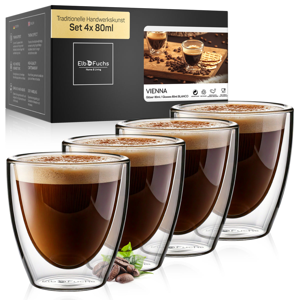 Espresso Gläser [VIENNA 80ml]