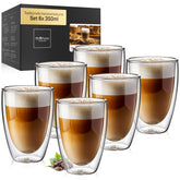 Latte Macchiato glasses double-walled [VIENNA 350ml] 