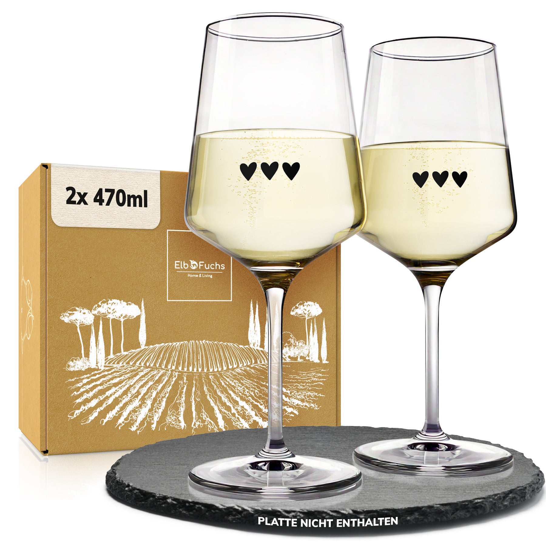 Wein- und Aperitifgläser [2x 470ml]