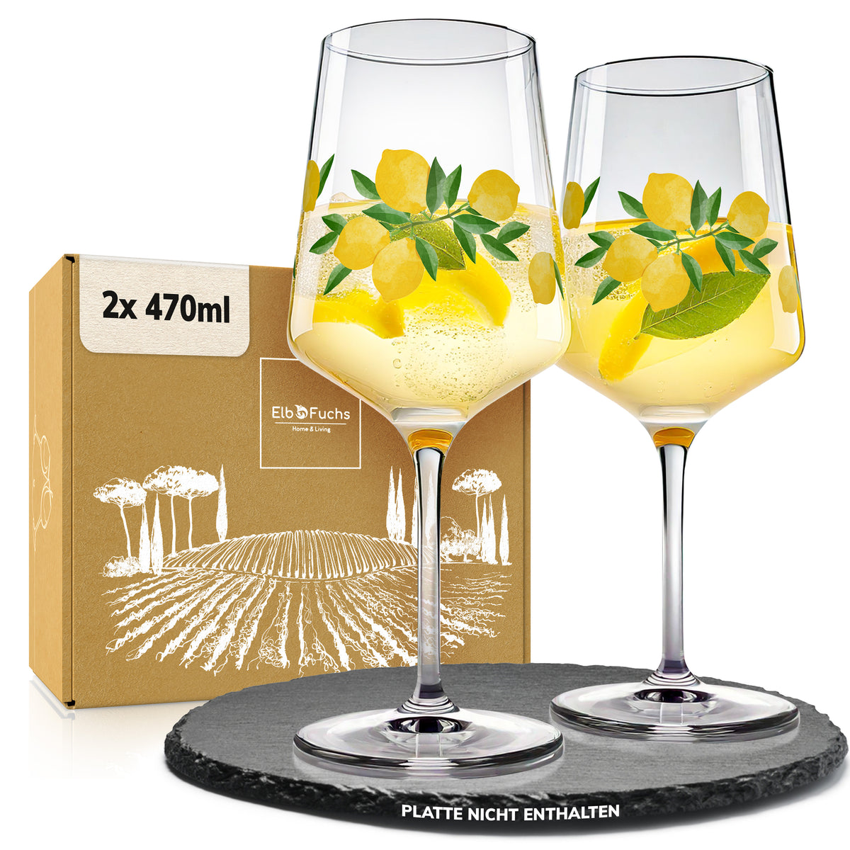 Wein- und Aperitifgläser [2x 470ml]