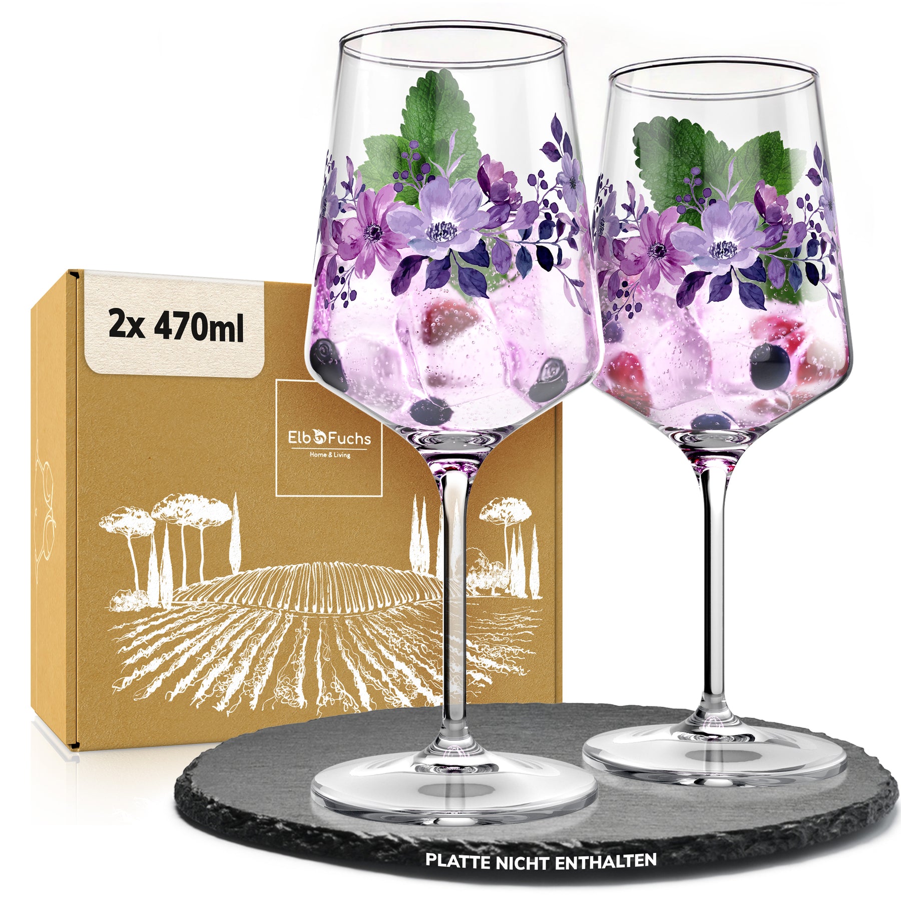 Wein- und Aperitifgläser [2x 470ml]