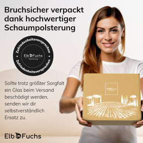 Weingläser MIX-SET Blumenmotive (12-teilig)