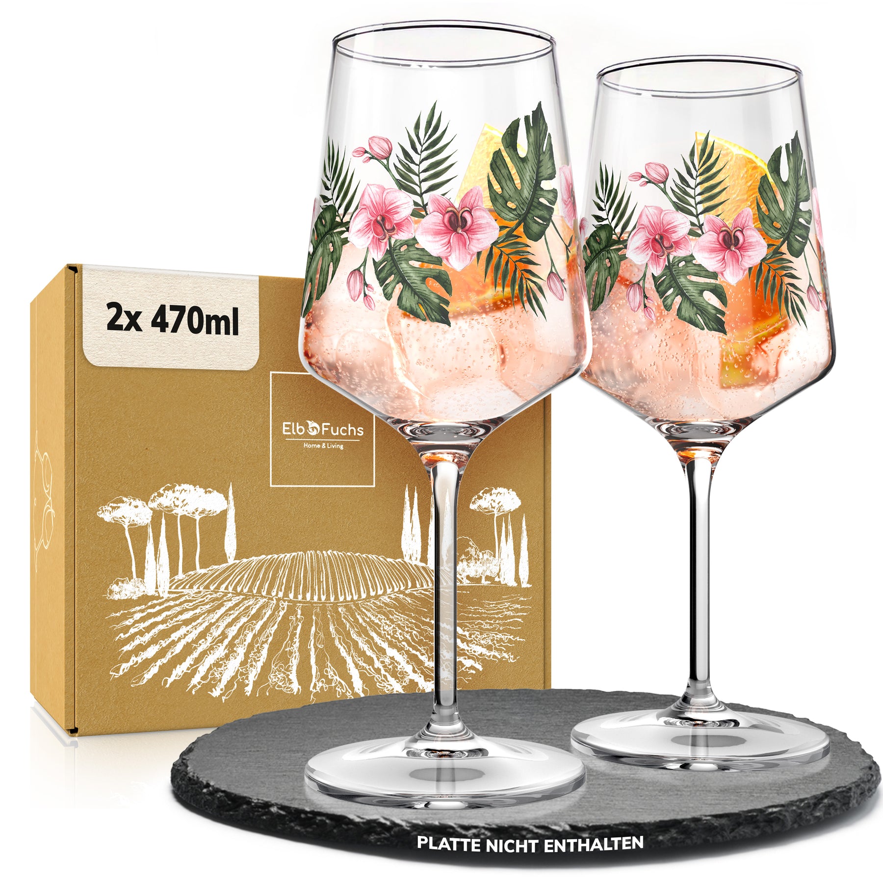 Wein- und Aperitifgläser [2x 470ml]