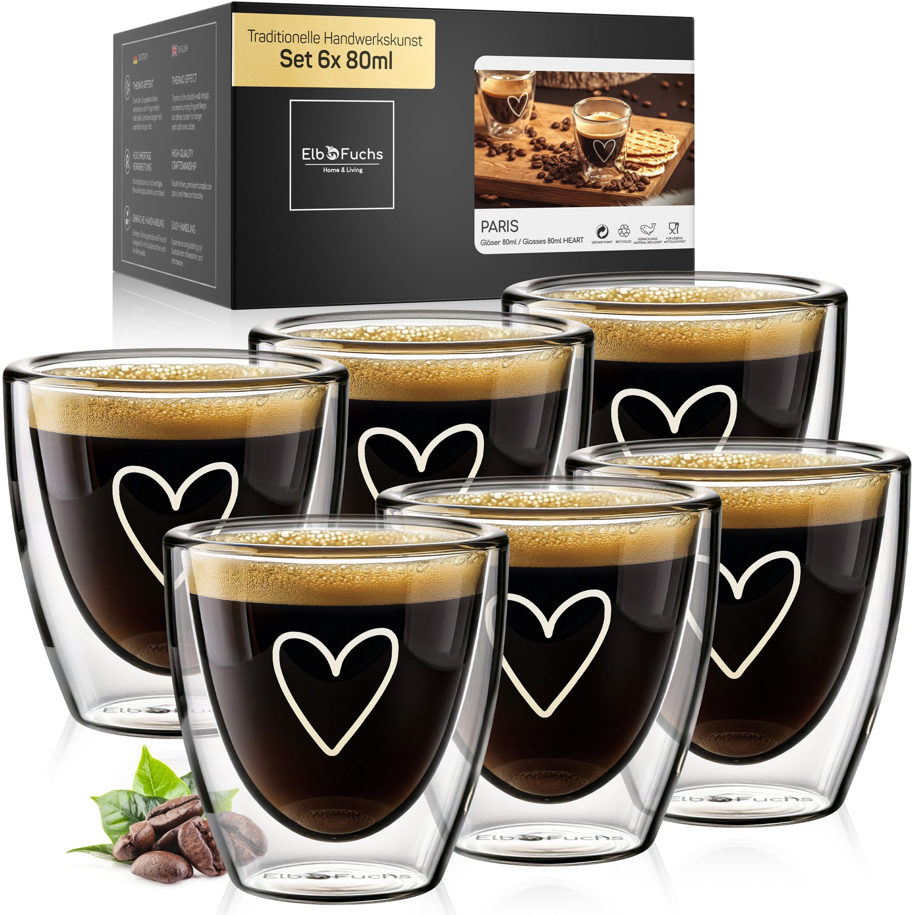 Espresso Gläser [PARIS 80ml]