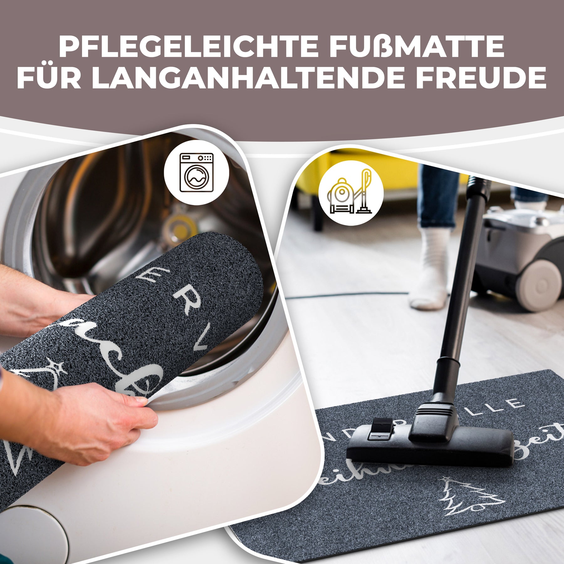 Fußmatte Velour - Weihnachten