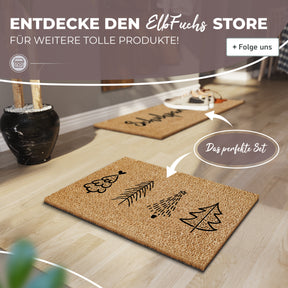 Fußmatte Kokos - Weihnachten