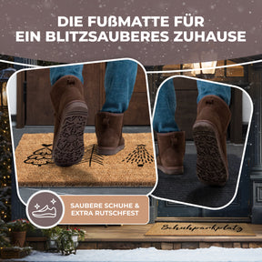 Fußmatte Kokos - Weihnachten