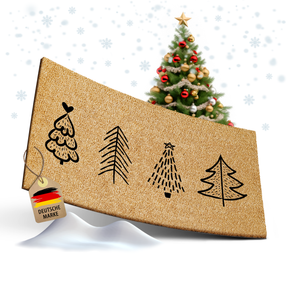 Fußmatte Kokos - Weihnachten