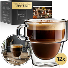 Espresso glasses double-walled [AMSTERDAM 150ml] 