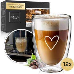 Latte Macchiato glasses double-walled [PARIS 350ml]